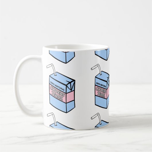 QA-Softwaretester Kaffeetasse (Links)