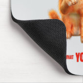 QA Tester Cat Humor Mousepad (Ecke)