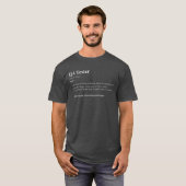 QA Tester - Funny Job Definition T-Shirt (Vorne ganz)