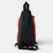 QA Tester Katzen Humor Crossbody Bag (Rückseite)