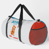 QA Tester Katzen Humor Duffle Bag (Rechte Ecke)