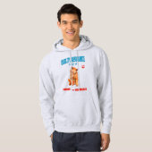 QA Tester Katzen Humor Hoodie (Vorne ganz)