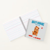 QA Tester Katzen Humor Notizblock (Innenseite)