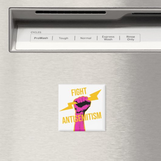 QAA Kampf gegen Antisemitismus Magnet (In Situ (Geschirrspüler))