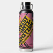 QAA Resist Antisemitismus Thermal Trinkflasche (Rückseite)