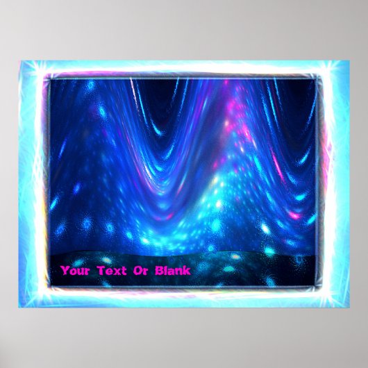 Qaanaaq - Northern Lights Poster (Vorne)