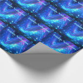 Qaanaq - Froehliche Weihnachten Geschenkpapier (Ecke)