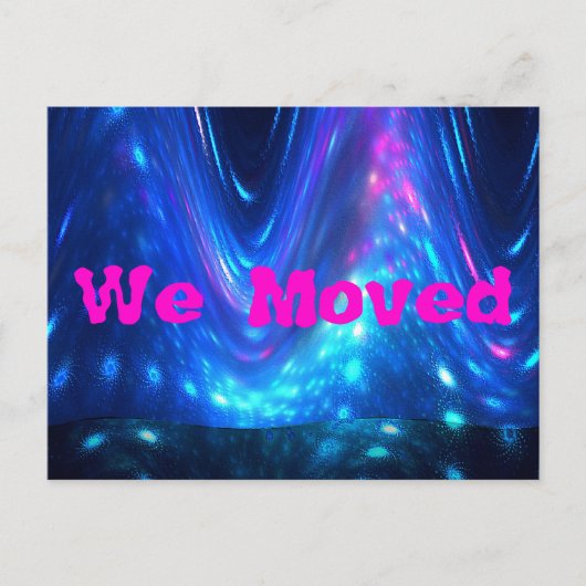 Qaanaq - Nordlichter Ankündigungspostkarte (Vorderseite)