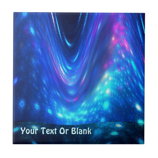 Qaanaq - Nordlichter Fliese (Vorderseite)