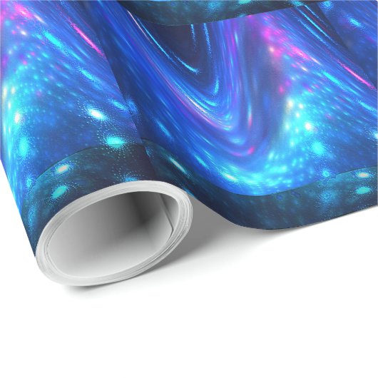 Qaanaq - Nordlichter Geschenkpapier (Rolleneckpunkt)