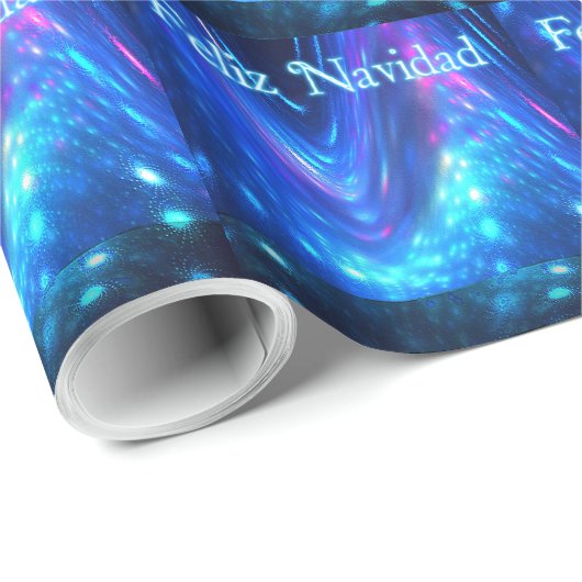 Qaanaq - Nordlichter Geschenkpapier (Rolleneckpunkt)