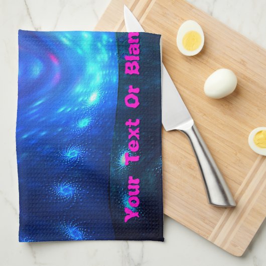 Qaanaq - Nordlichter Geschirrtuch (Viertel Falte)