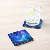 Qaanaq - Nordlichter Getränkeuntersetzer (Rechte Seite)