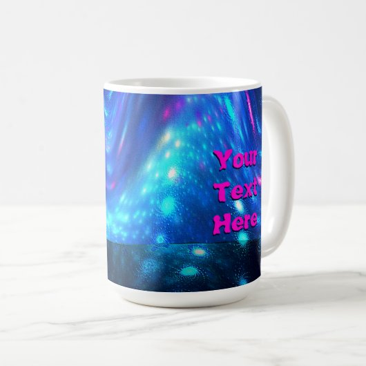 Qaanaq - Nordlichter Kaffeetasse (VorderseiteRechts)