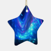 Qaanaq - Nordlichter Keramikornament (Rechts)