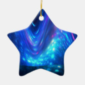 Qaanaq - Nordlichter Keramikornament (Vorne)