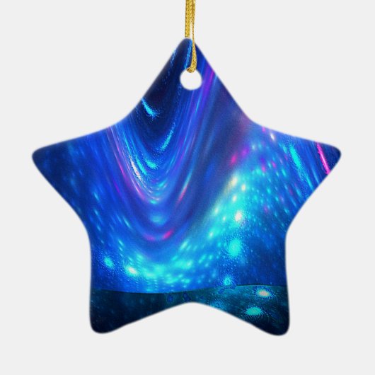 Qaanaq - Nordlichter Keramikornament (Hinten)