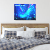 Qaanaq - Nordlichter Leinwanddruck (Insitu (Schlafzimmer))