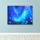 Qaanaq - Nordlichter Leinwanddruck (Insitu (Holzboden))