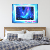 Qaanaq - Nordlichter Leinwanddruck (Insitu (Schlafzimmer))