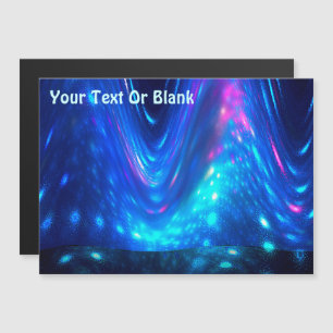 Qaanaq - Nordlichter Magnetkarte