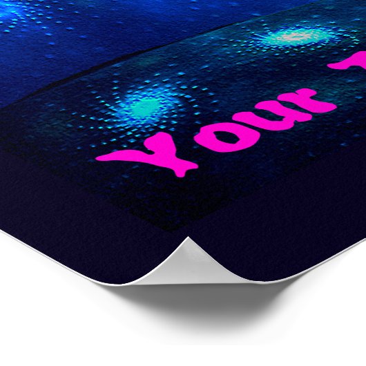 Qaanaq - Nordlichter Poster (Ecke)