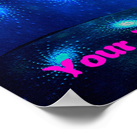 Qaanaq - Nordlichter Poster (Ecke)