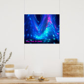 Qaanaq - Nordlichter Poster (Küche)