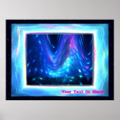 Qaanaq - Nordlichter Poster (Vorne)