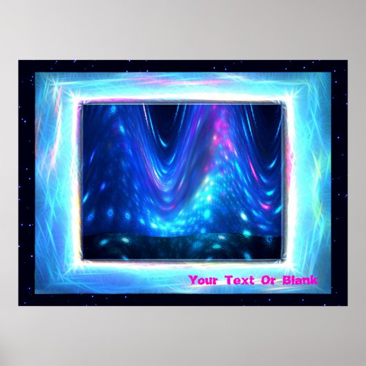 Qaanaq - Nordlichter Poster (Vorne)