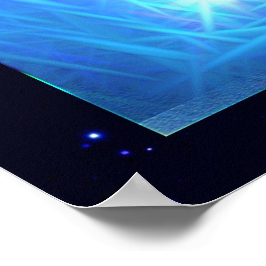 Qaanaq - Nordlichter Poster (Ecke)