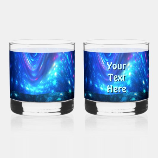 Qaanaq - Nordlichter Whiskyglas (Vorderseite)