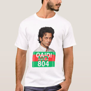 Qaidi No 804 Imran Khan T - Shirt