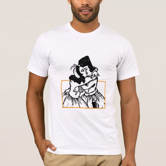 Qajar Liebhaber T-Shirt (Vorderseite)