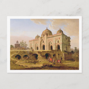 Qal' A-l-Kuhna Masjid, Purana Qila, Delhi, c.1 Postkarte