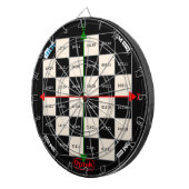QAM32 Dart Board Optek Dartscheibe (Vorderseite rechts)
