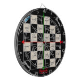 QAM32 Dart Board Optek Dartscheibe (Vorderseite Links)