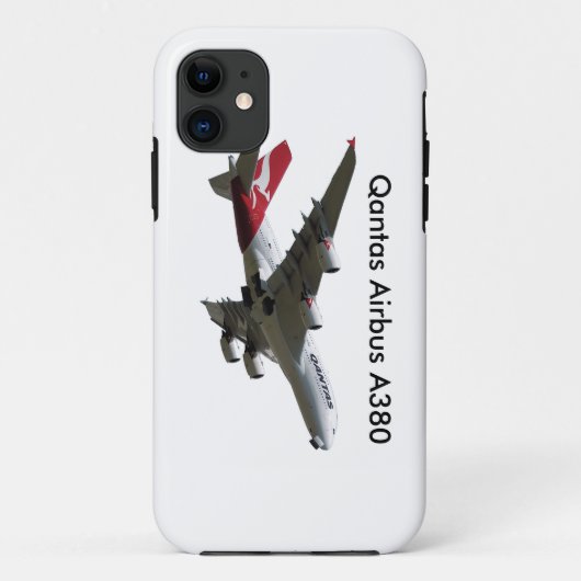 Qantas Airbus A380 Case-Mate iPhone Hülle (Rückseite)