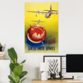 Qantas Empire Airways Poster (Heimbüro)