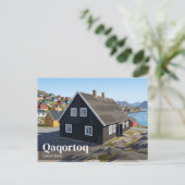 Qaqortoq Museum Grönland Postkarte (Stehend Vorderseite)