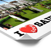 Qasrkhozam - Saudi-Arabien I Liebe - Poster (Ecke)