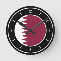Qatar Flag Elegant