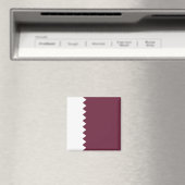 Qatar Flag Magnet (In Situ (Geschirrspüler))