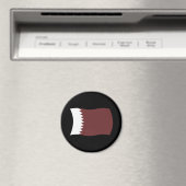 Qatar Flag Magnet (In Situ (Geschirrspüler))