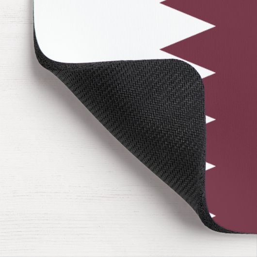 Qatar Flag Mousepad (Ecke)