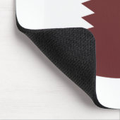Qatar Flag Mousepad (Ecke)