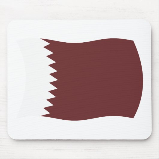 Qatar Flag Mousepad (Vorne)