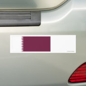 Qatar-Flagge Autoaufkleber (Auf Auto)