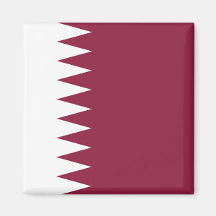 Qatar-Flagge Magnet