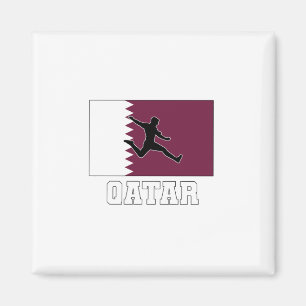 Qatar Football Football National Team Magnet